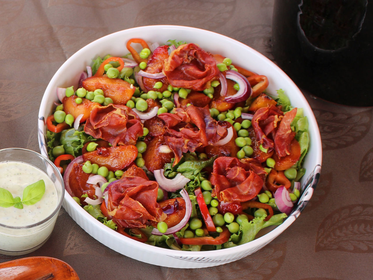 Nektarinsalat