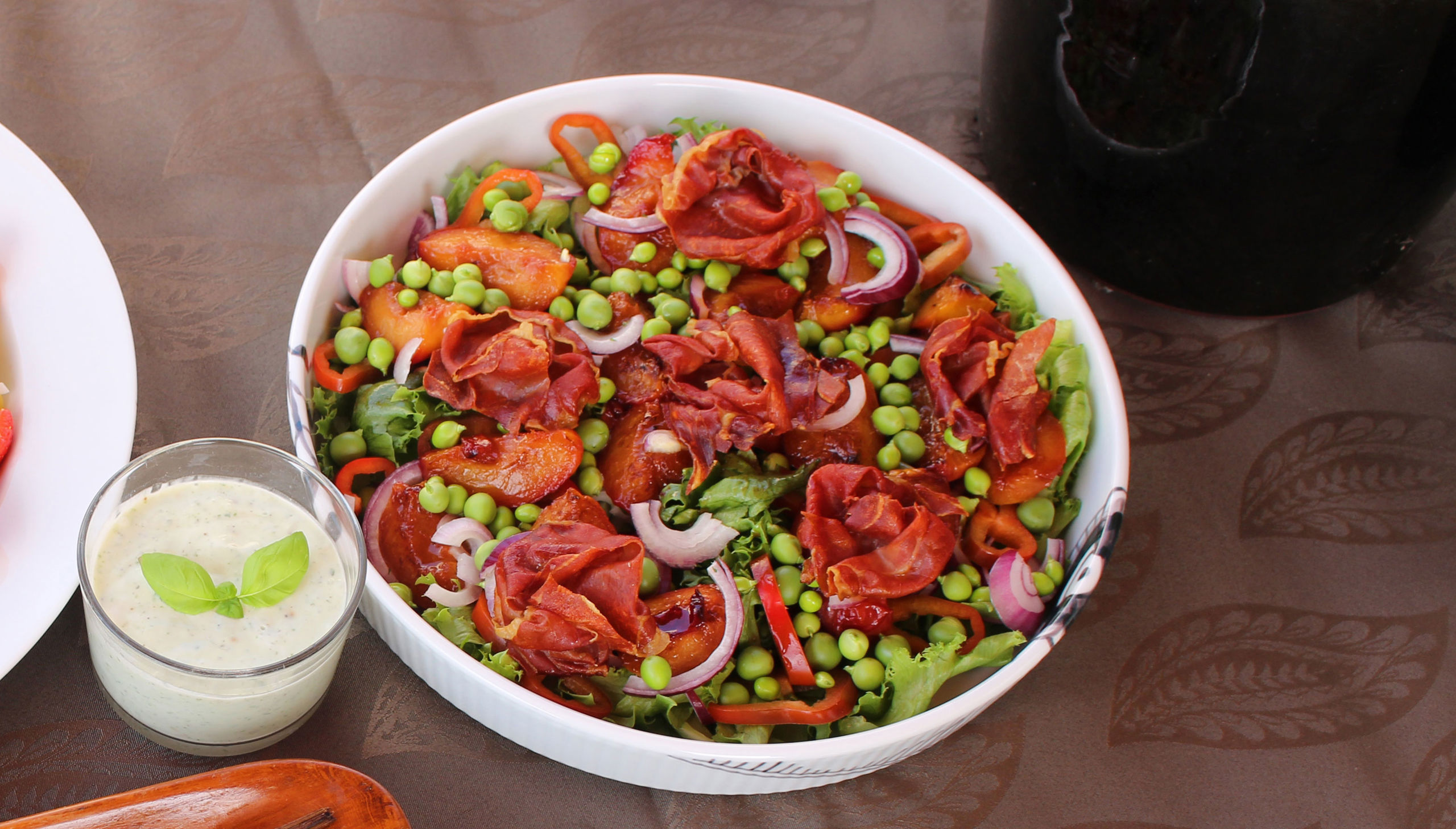 Nektarinsalat