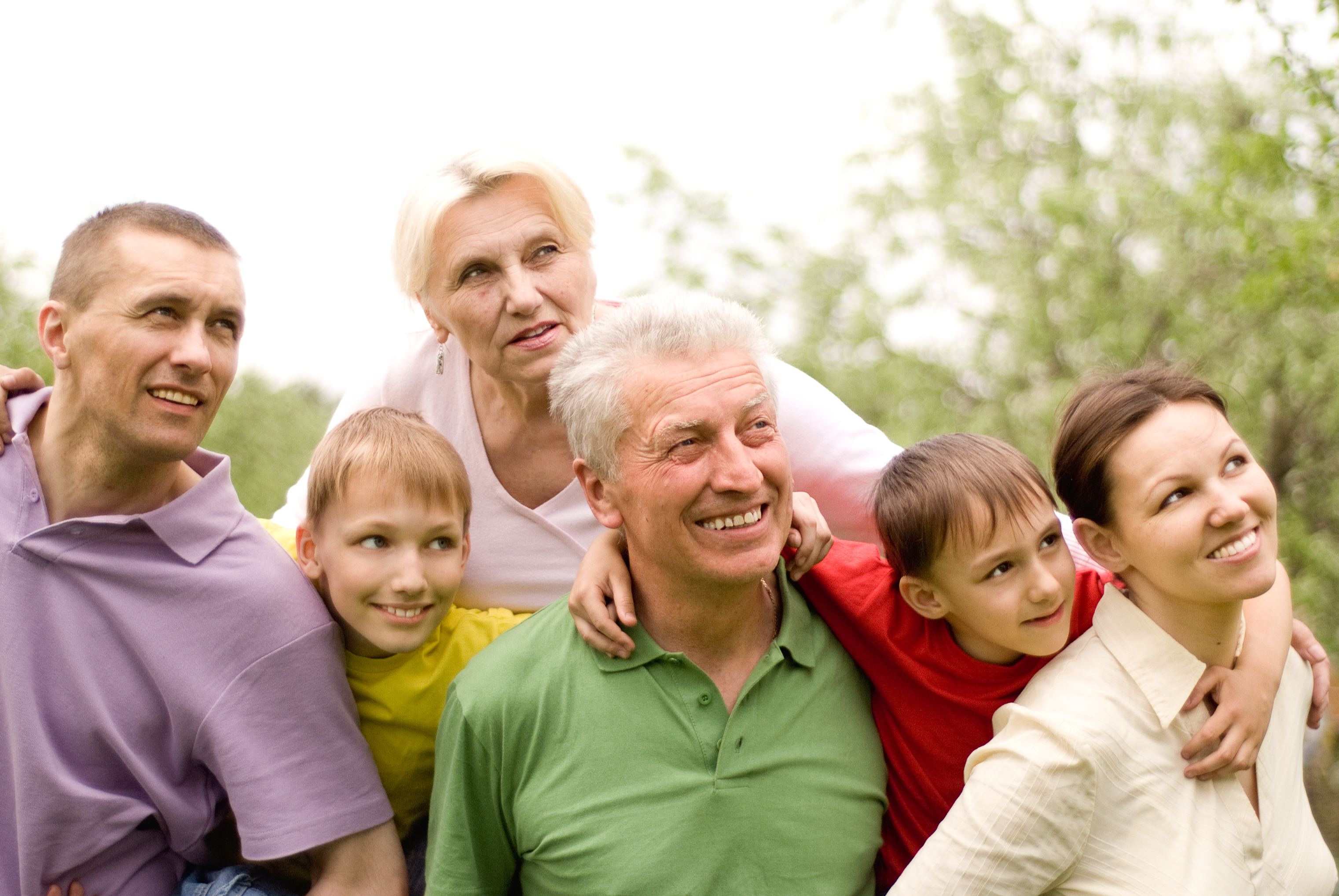 Flere generationer samlet