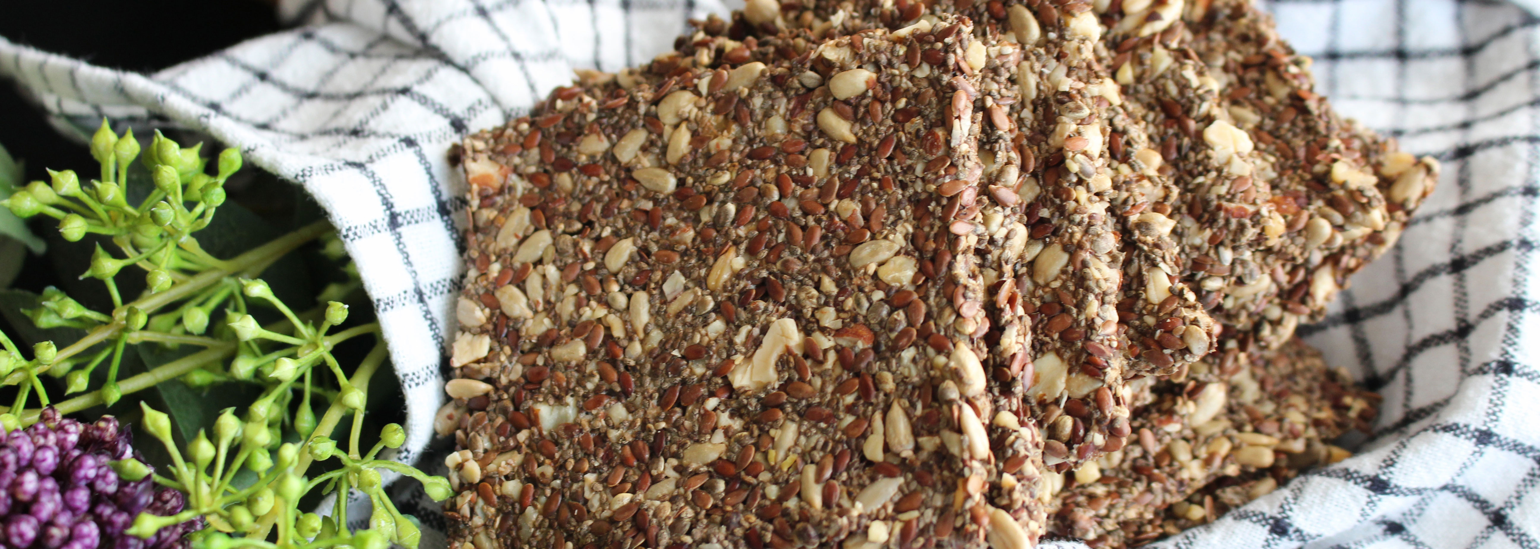 Sprødt kerneknækbrød