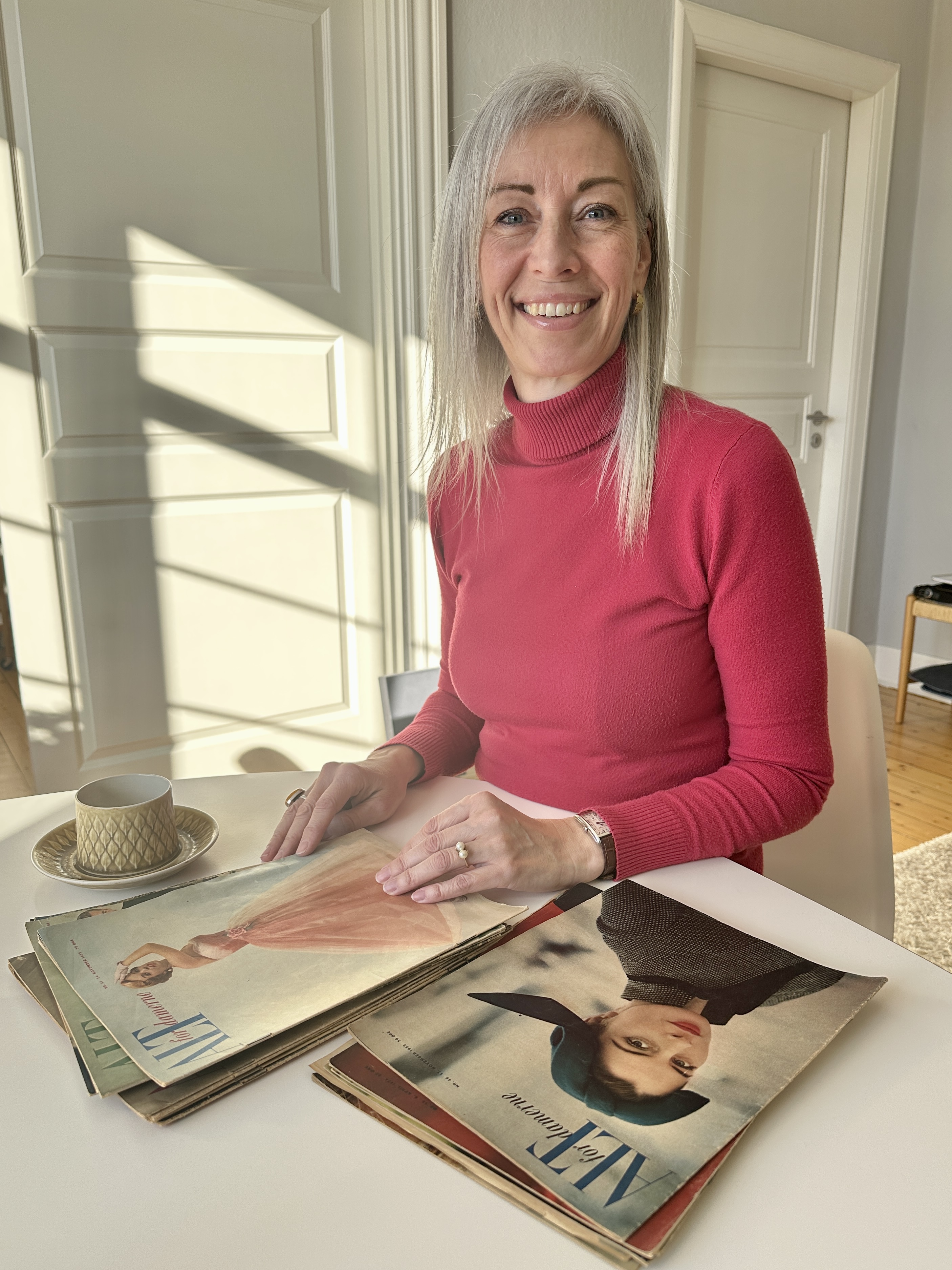 Billede af Anita Wodstrup Madsen der hun tilbyder indretning for private, oprydning og organisering