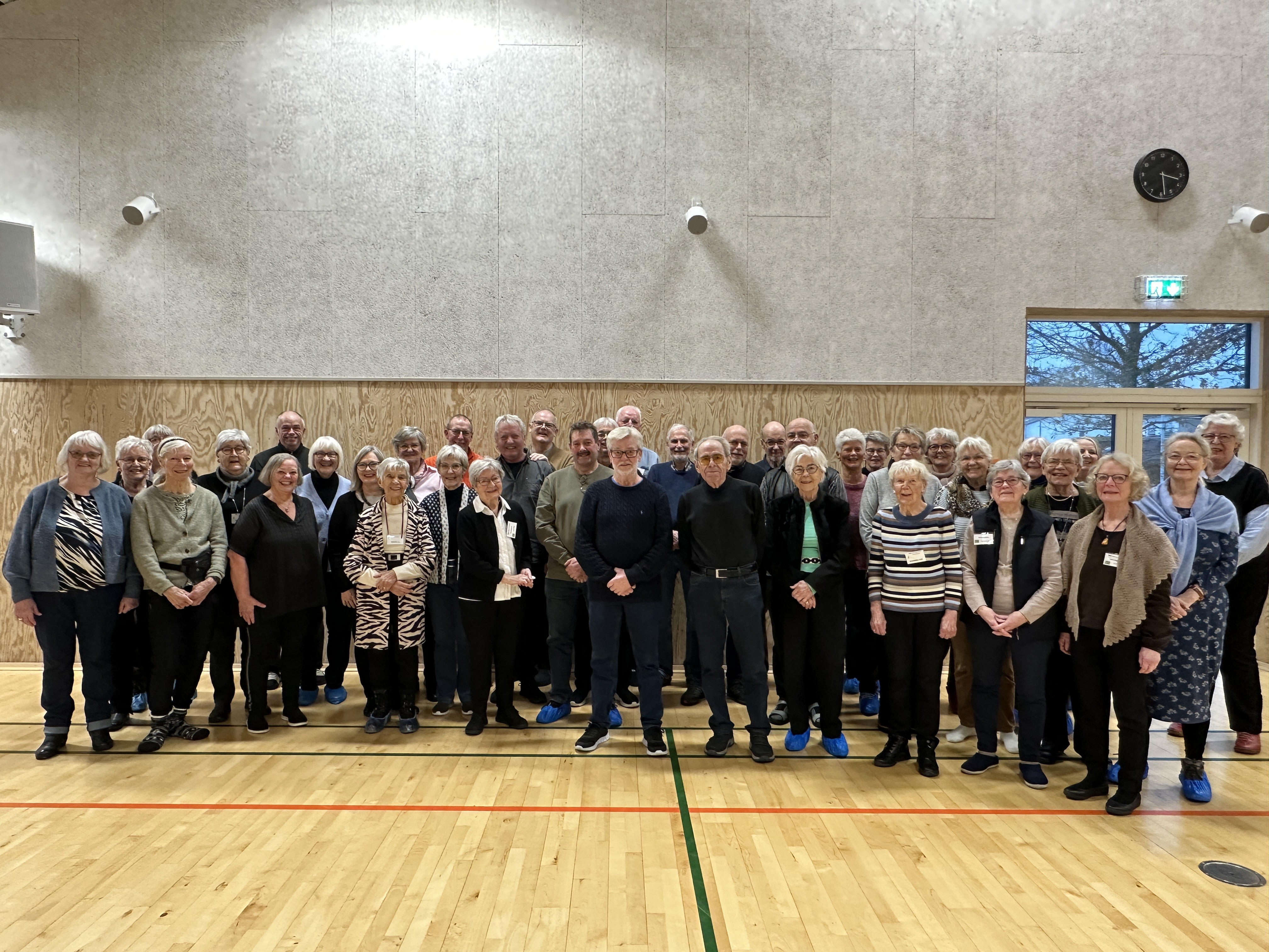 Gruppe af ældre mennesker