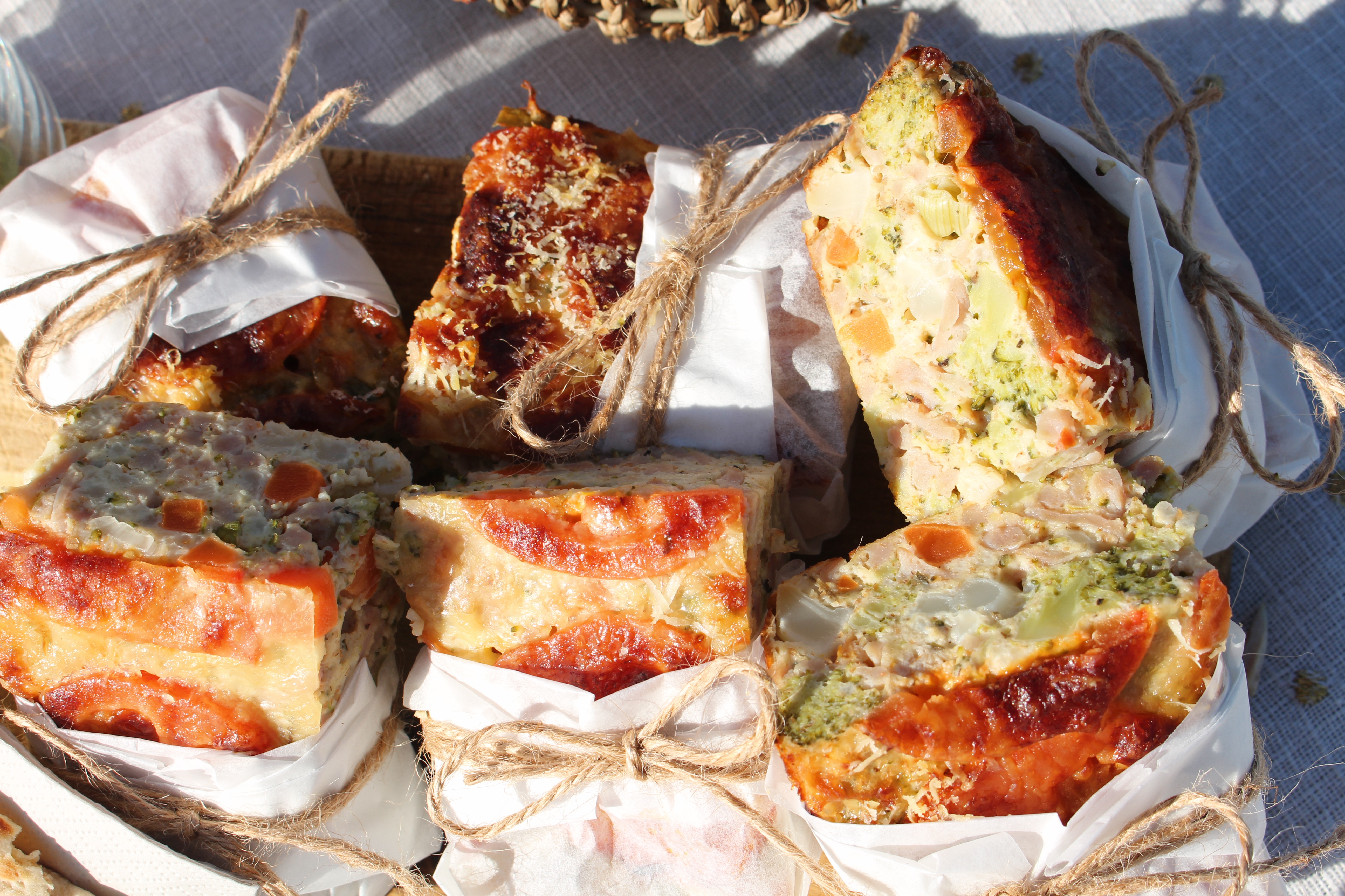 Tærte til at tage med